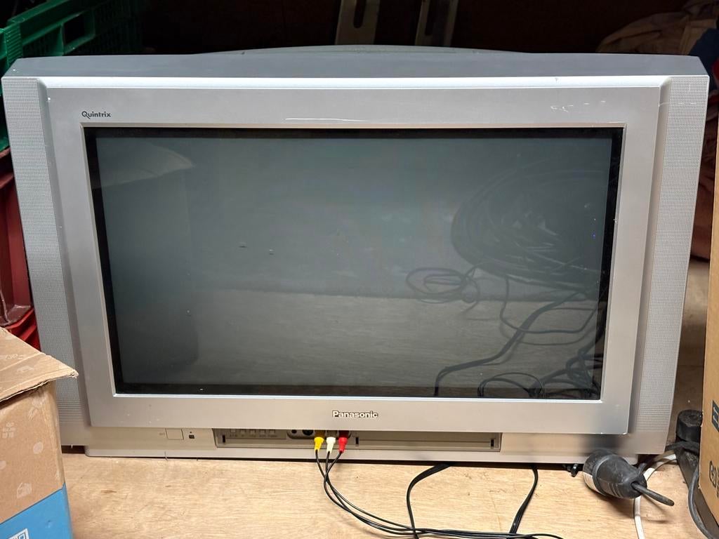 Panasonic quintrix crt 100hz 28 inch beeldbuis, Audio, Tv en Foto, Vintage Televisies, Ophalen of Verzenden, Zo goed als nieuw