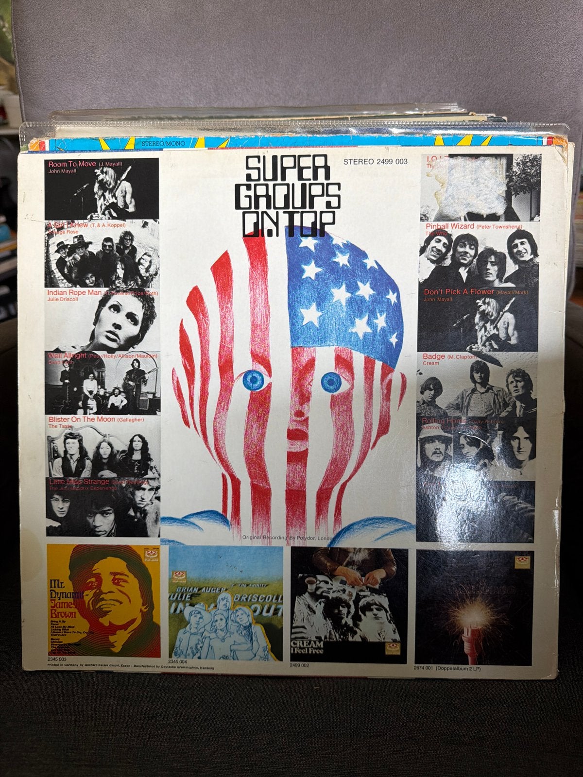 3.  Super Groups On Top - Diverse artiesten (LP), LP, Gebruikt, Ophalen of Verzenden, 12 inch