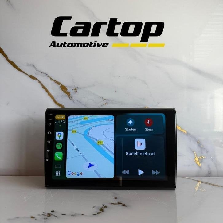 Fiat Bravo 2006-2014 Autoradio • Android CarPlay & Auto, Auto diversen, Meridiaan 42, Zo goed als nieuw, Info@cartop-automotive.nl