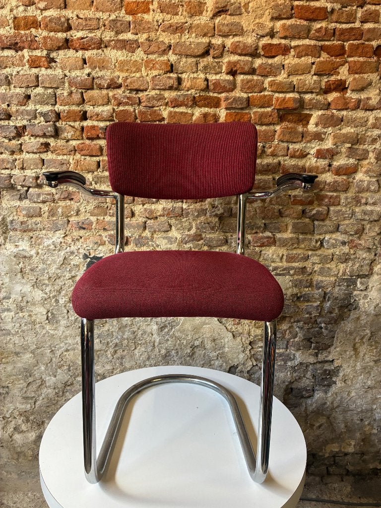 Buisframe stoelen, Huis en Inrichting, Ophalen, Gebruikt, Twee, Buisframe