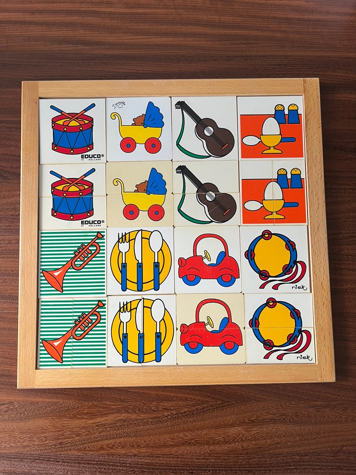 Educo educatieve puzzel, Kinderen en Baby's, Ophalen of Verzenden, Gebruikt