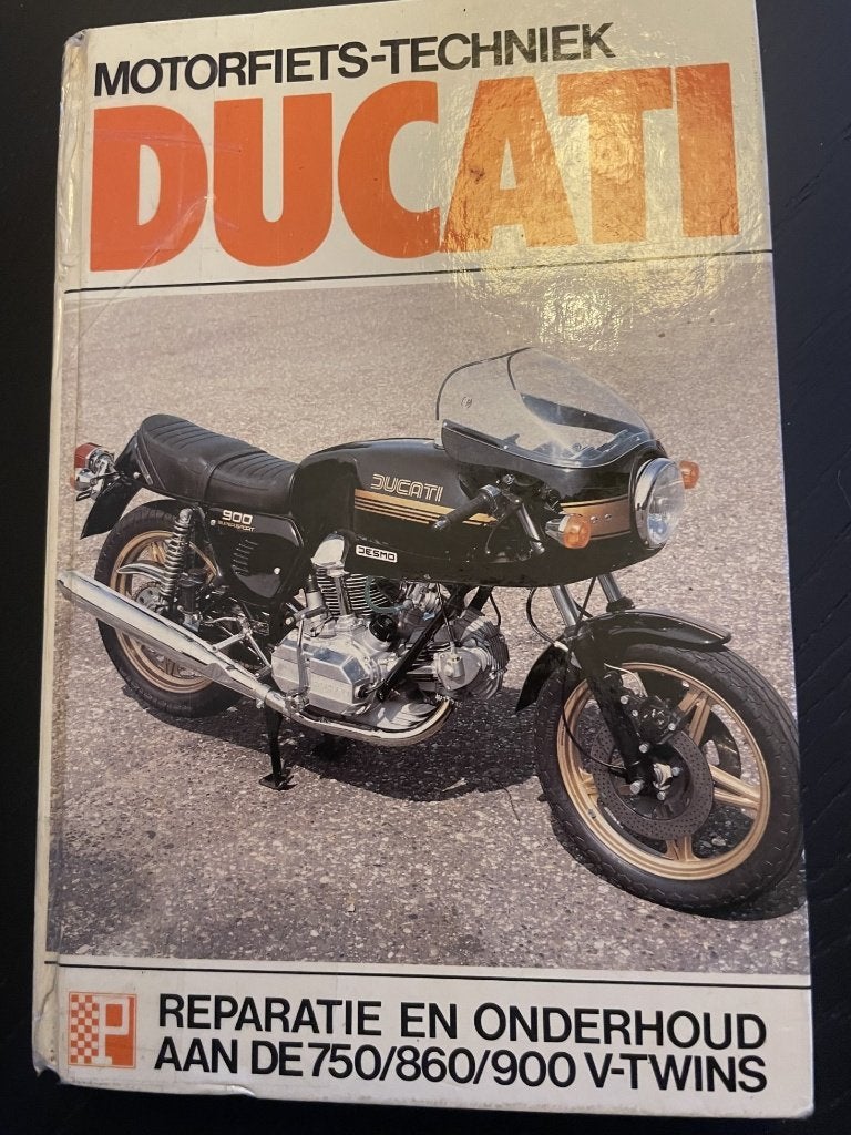 werkplaatshandboek DUCATI Twins 750 860 900; 16,50 euro, Motoren, Ophalen of Verzenden, Ducati