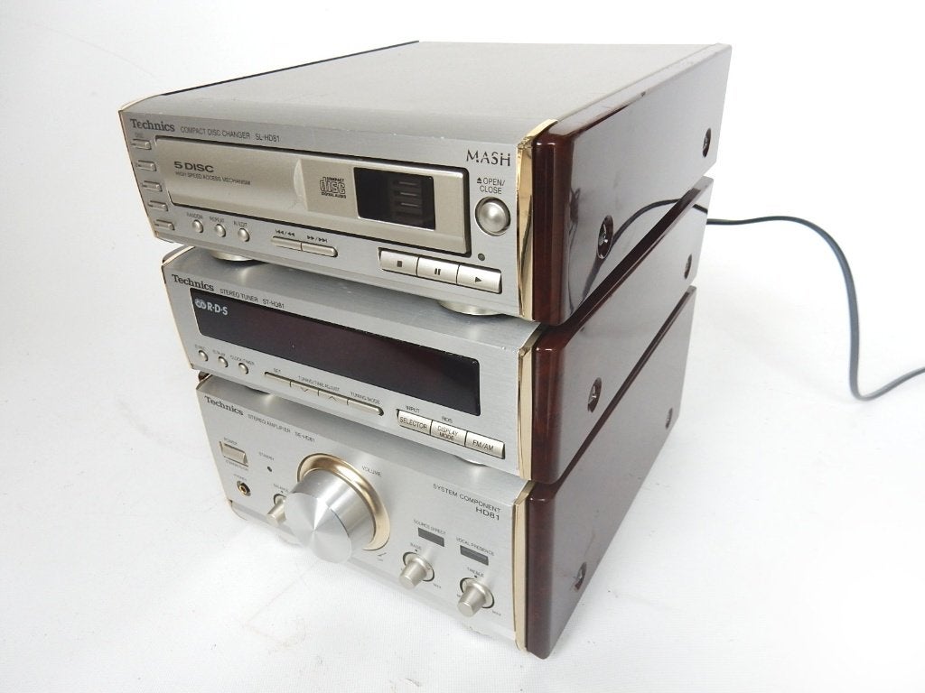 Technics SC-HD81 Kwaliteit 3 delig Audio Component-systeem, Overige merken, Microset, Gebruikt, Ophalen of Verzenden