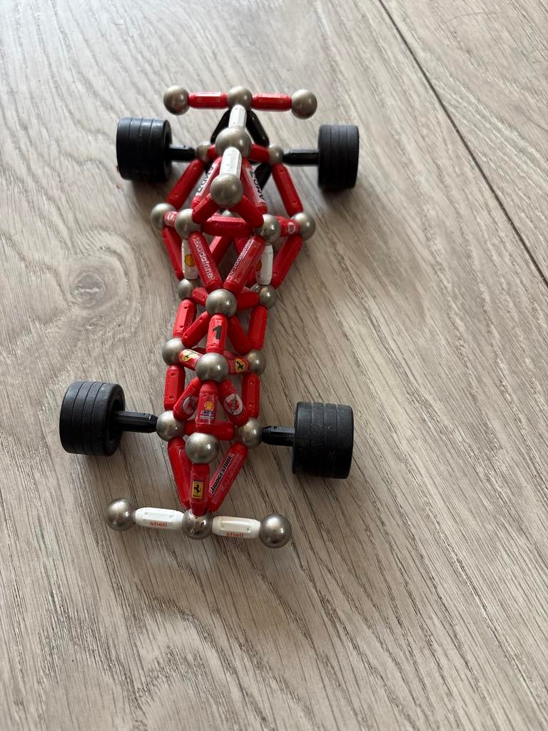 Plastwood SuperMaxi Wheels Ferrari Formule 1-auto, Ophalen of Verzenden, Gebruikt, Overige merken