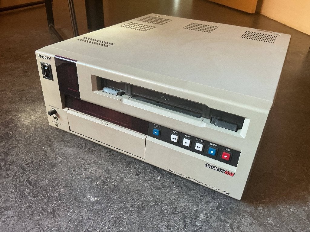 Betacam SP recorder UVW-1400P, Ophalen, Gebruikt, Video