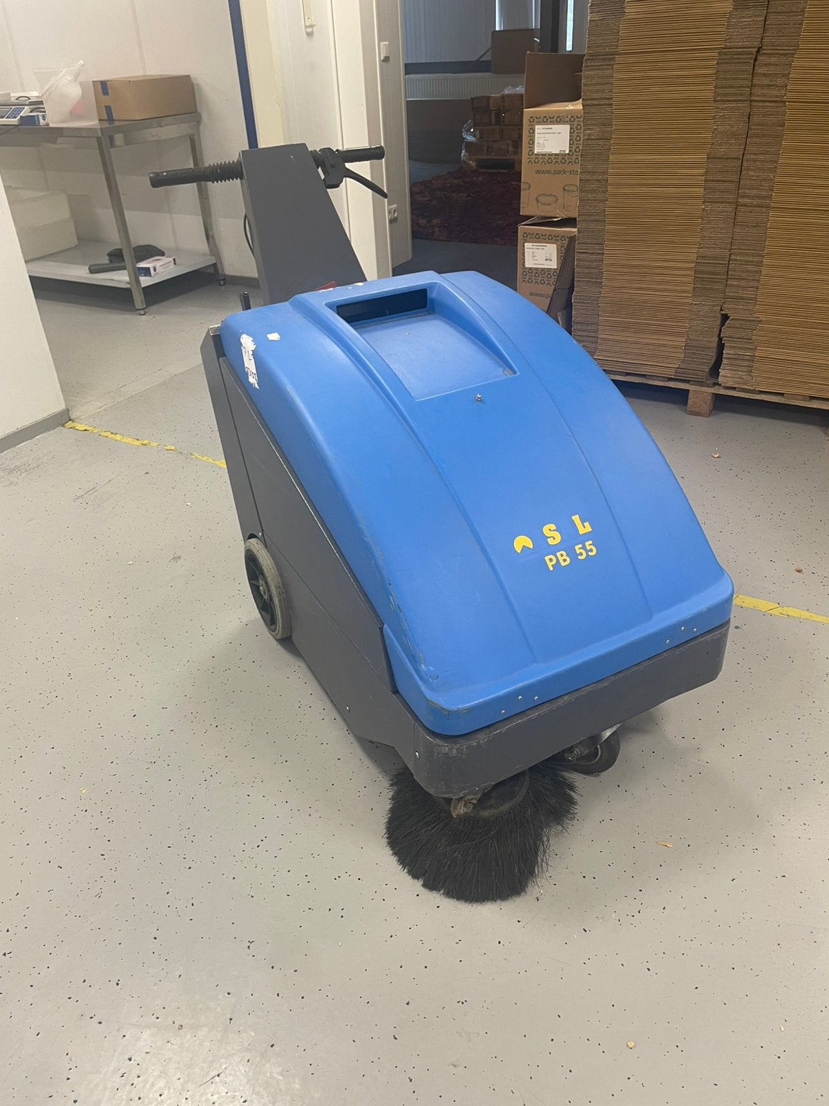 Isal bp 55 veegmachine, Ophalen, Gebruikt