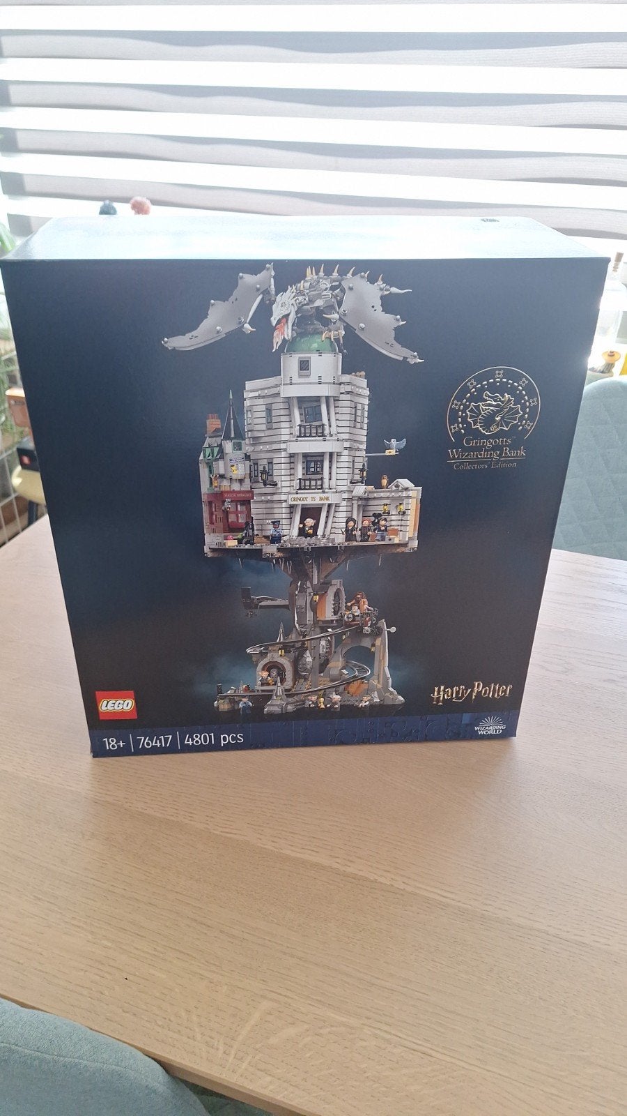 Nieuw Lego Harry Potter Gringotts Wizarding Bank 76417, Lego, Ophalen of Verzenden, Compleet, Complete set