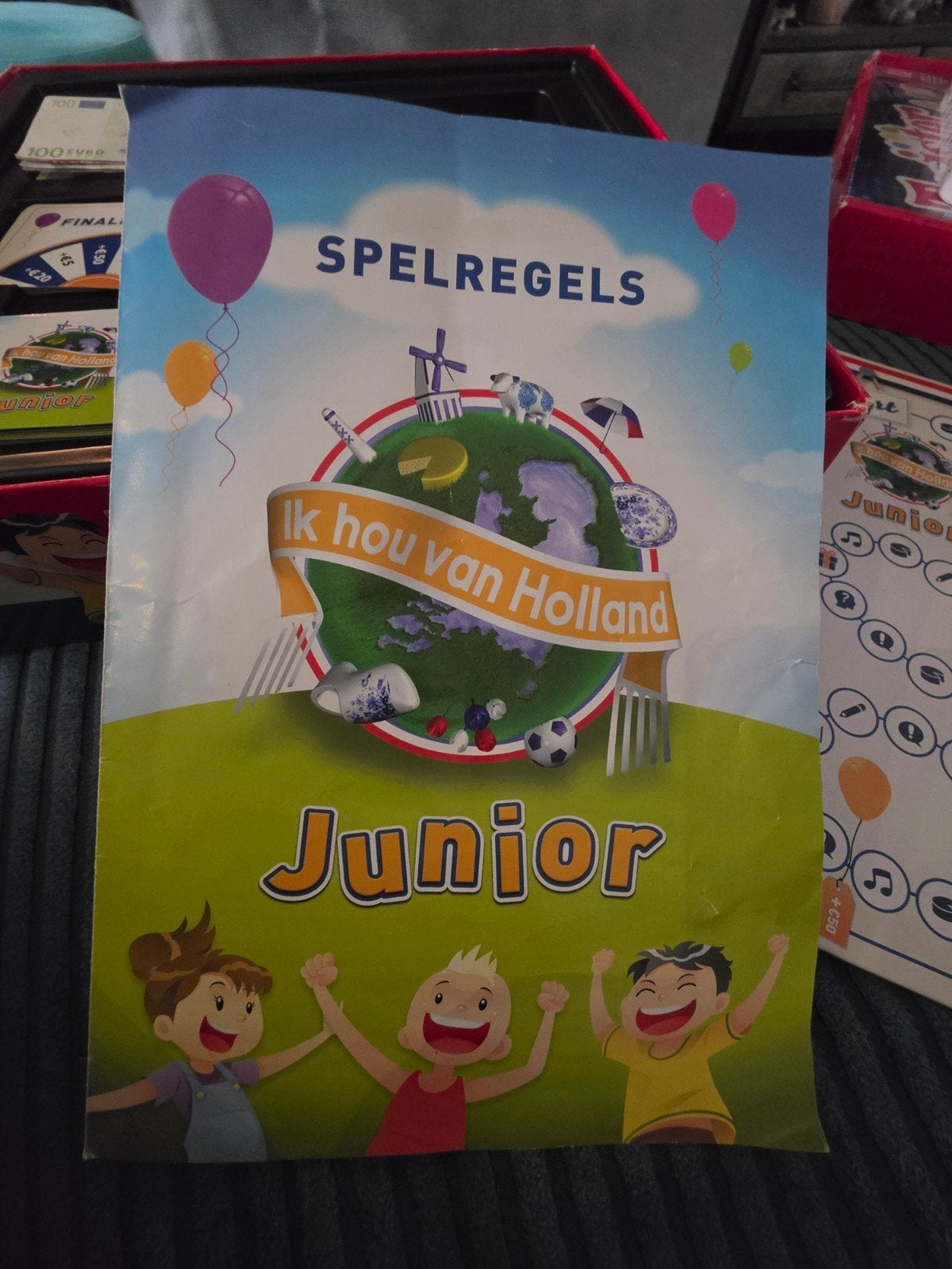 Ik Hou Van Holland Junior Bordspel, Drie of vier spelers, Ophalen of Verzenden, Zo goed als nieuw, TLG