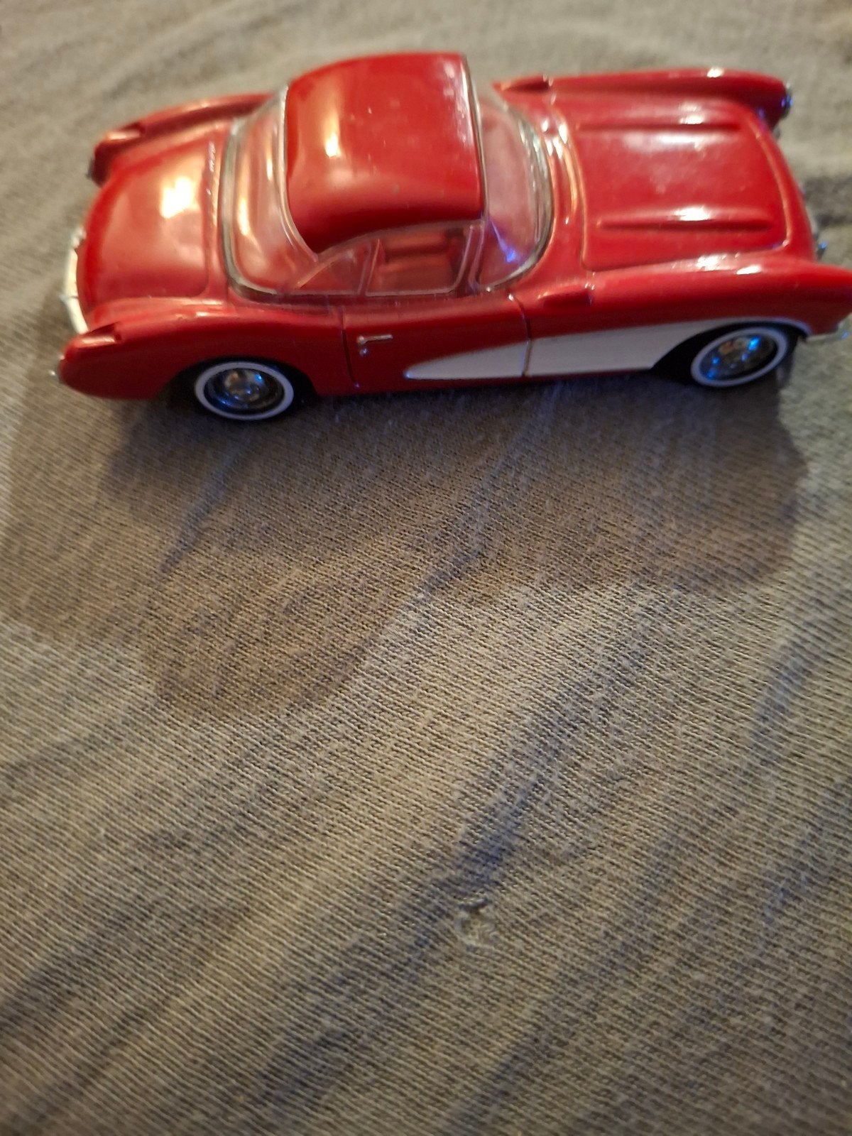 Dinky Toys 1955 Chevrolet Corvette - Rood Modelauto, Ophalen, Gebruikt, Auto