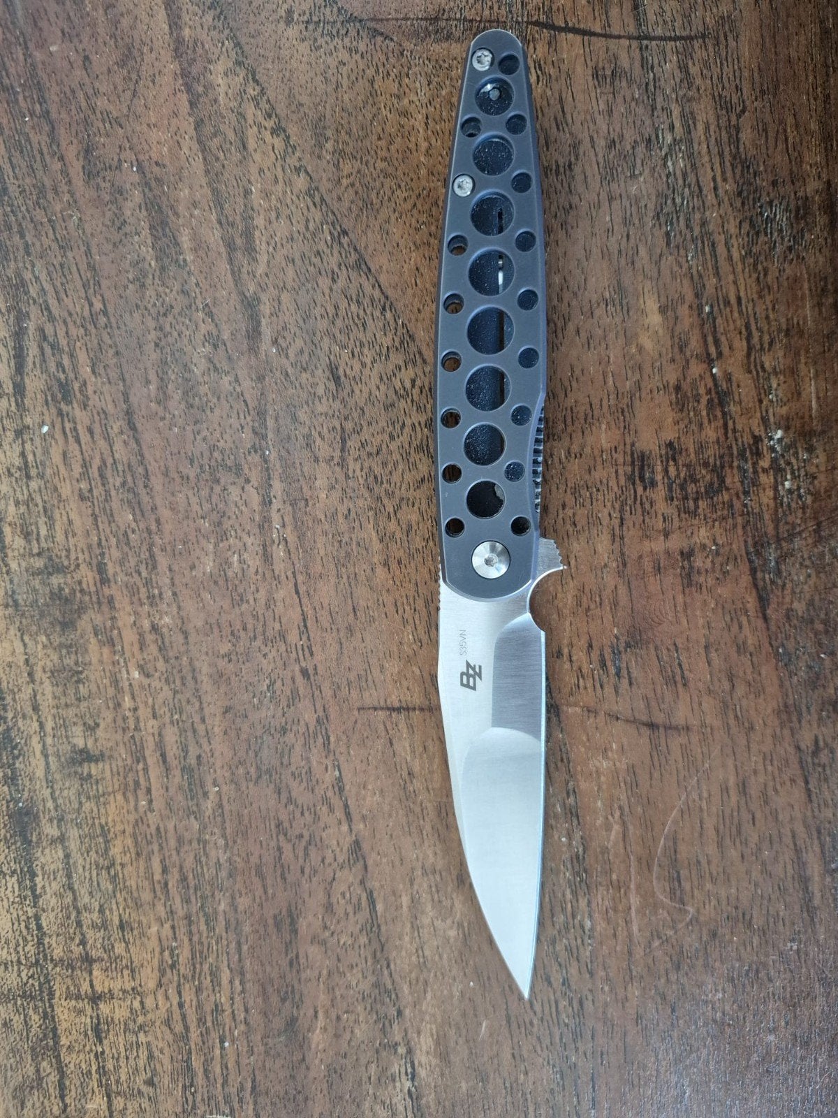 Brad Zinker dogtooth zakmes, Ophalen of Verzenden