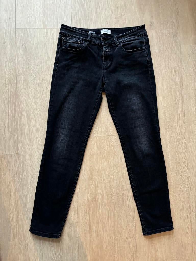 Closed skinny jeans zwart W27 L28, Ophalen of Verzenden, Zo goed als nieuw, Zwart, W27 (confectie 34) of kleiner