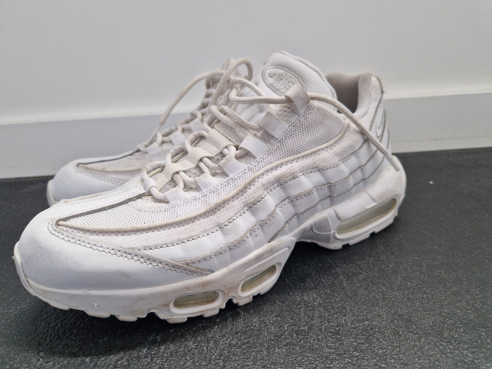 Witte Nike Air Max sneakers maat 43, Wit, Nike, Ophalen of Verzenden, Sneakers of Gympen