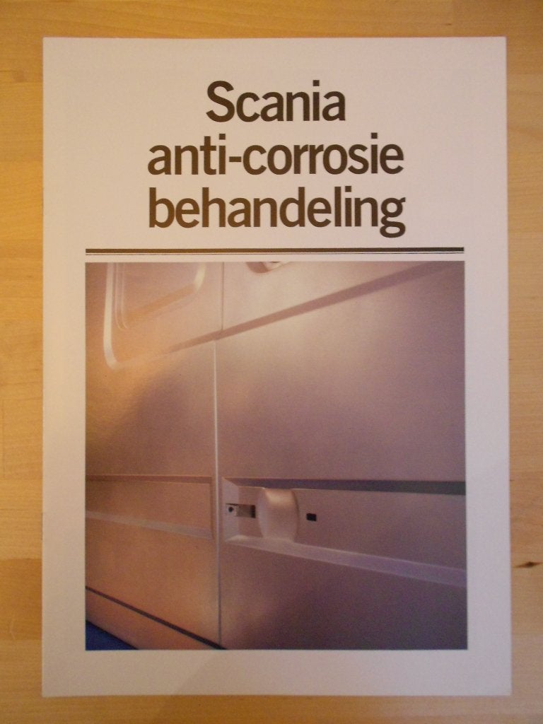 Scania Luchtvering Brochure 1987 142 112 92 82, Ophalen of Verzenden, Zo goed als nieuw, Overige merken, Scania