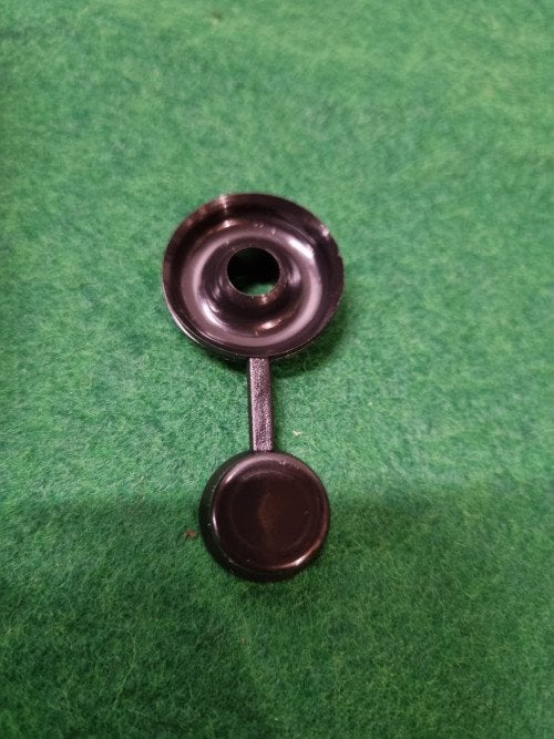 Afdekkap kunststof zwart 7mm 100 stuks, Ophalen of Verzenden, 'T Olde Gre-j, Info@toldegrej.nl, Endepoelstraat 20f Didam