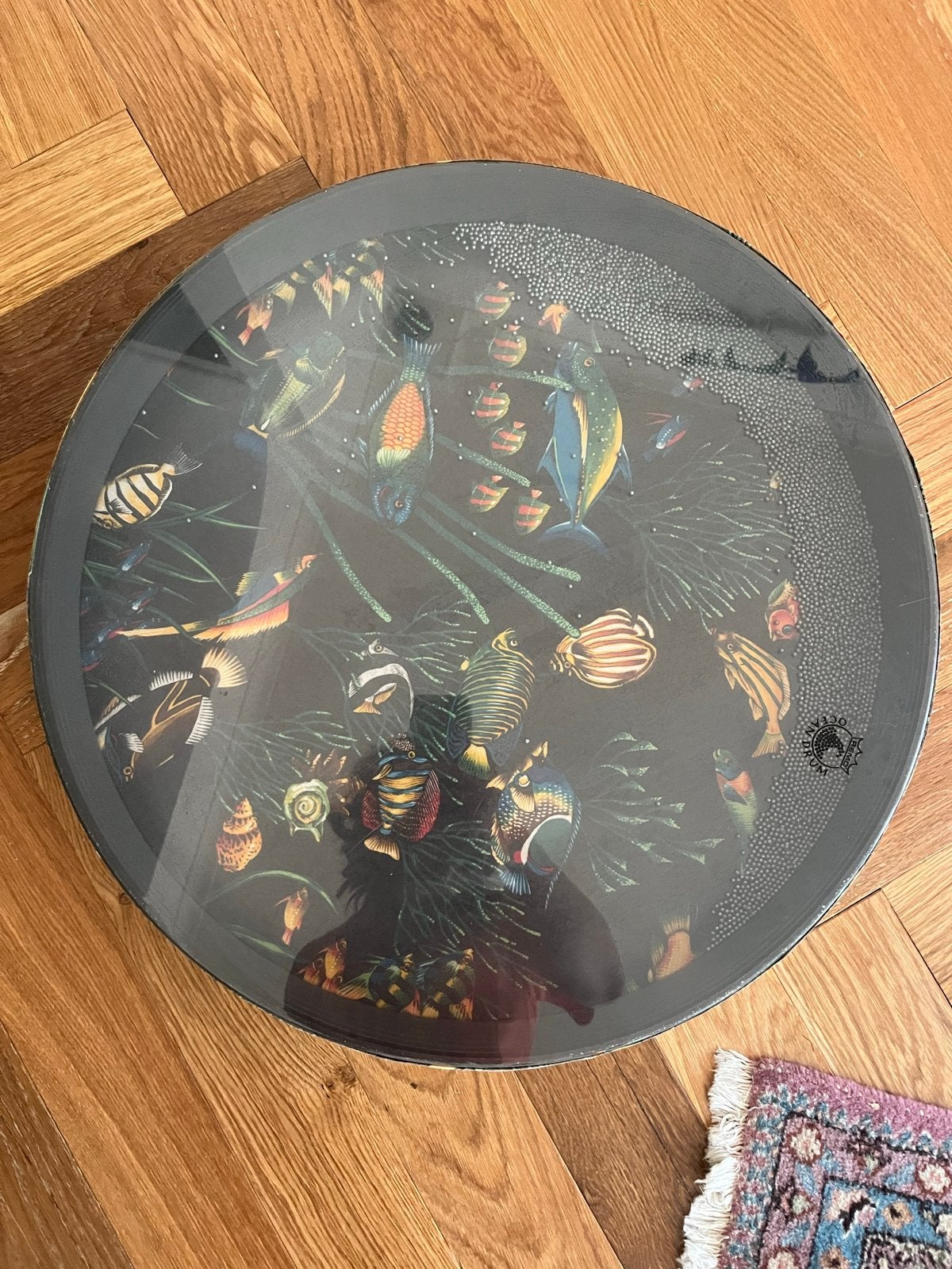 Remo 12” Ocean Drum Aquarium - Realistische Oceaan Geluiden, Ophalen of Verzenden, Gebruikt, Trommel