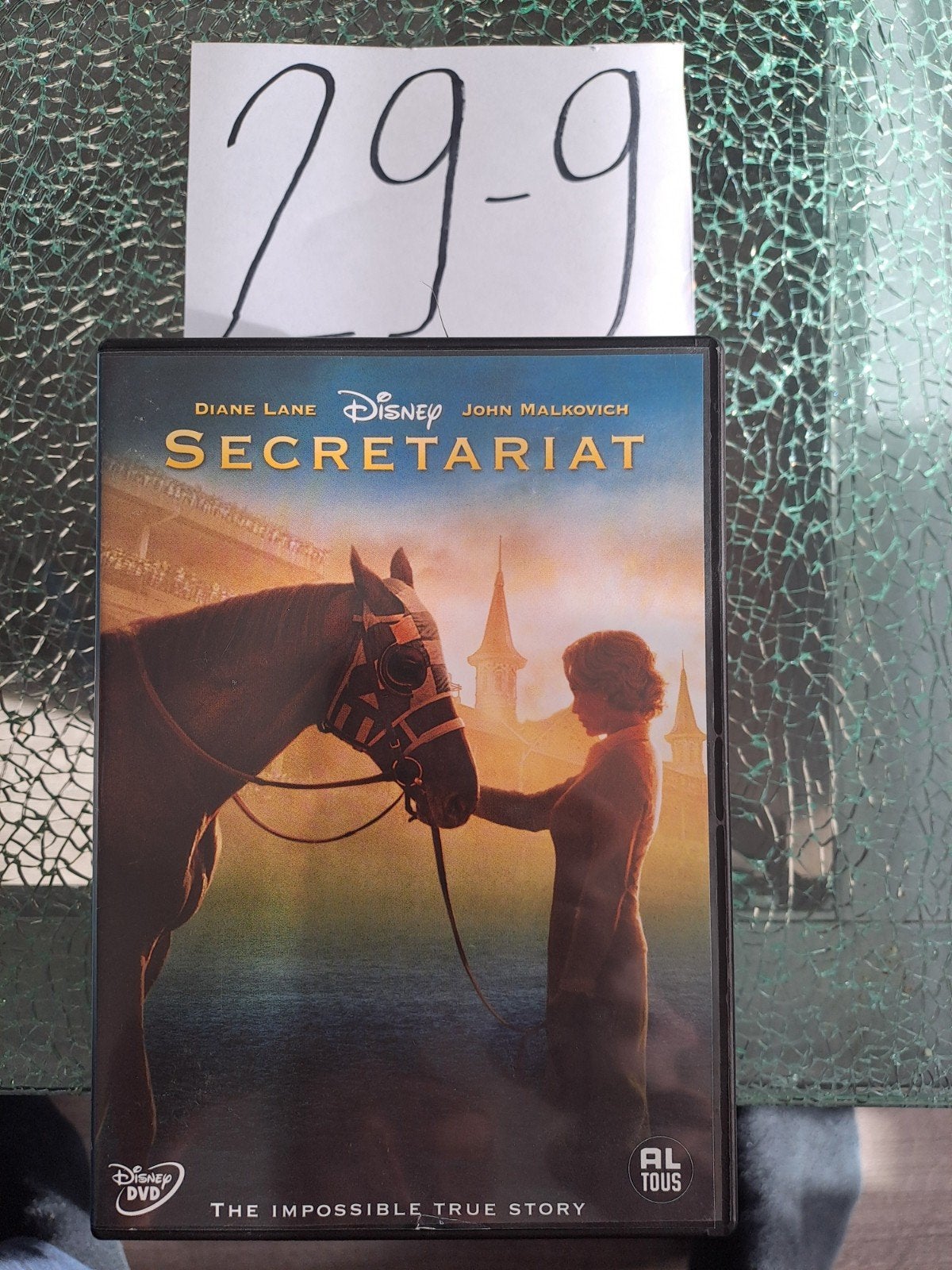 Secretariat Disney DVD -Het onmogelijke waargebeurde verhaal, Engels, Alle leeftijden, Nederlands, Ophalen of Verzenden