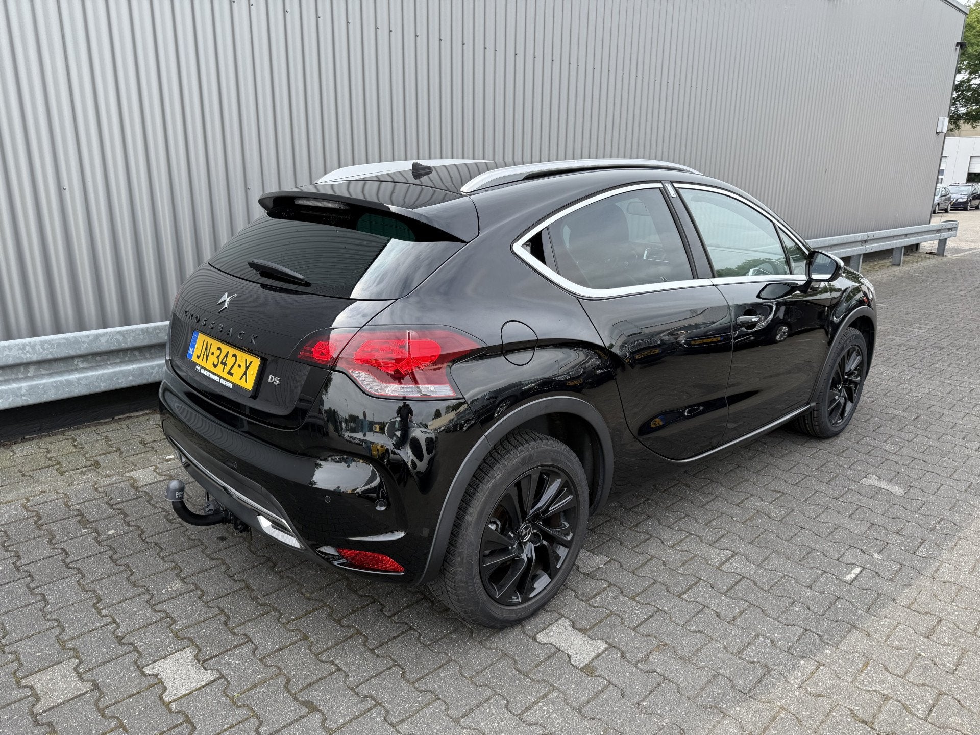 DS DS 4 Crossback 1.2 PureTech Business Clima, Navi, CC, PDC, Gebruikt, Leder en Stof, Zwart, Bedrijf