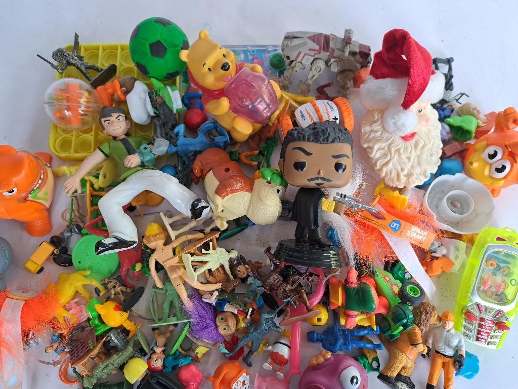 Grote verzameling Poppetjes en figuurtjes 123x, Ophalen of Verzenden, Zo goed als nieuw