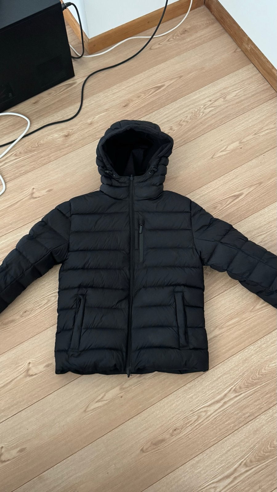 Nobis Donsjas Reversible Heren Maat S, Ophalen of Verzenden, Zo goed als nieuw, Maat 46 (S) of kleiner, Zwart