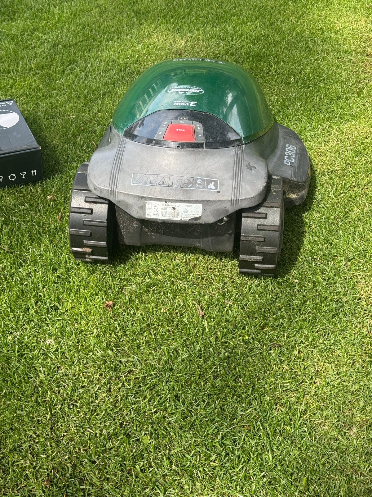 Robomow RC306 Robotmaaier - 600m² gazon, Cirkelmaaier, Gebruikt, Elektrische grasmaaier, Mulchfunctie