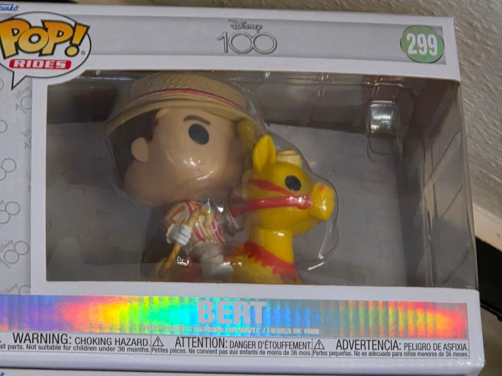 Funko Pop! Rides Disney 100 Bert met Ezel #299, Ophalen of Verzenden