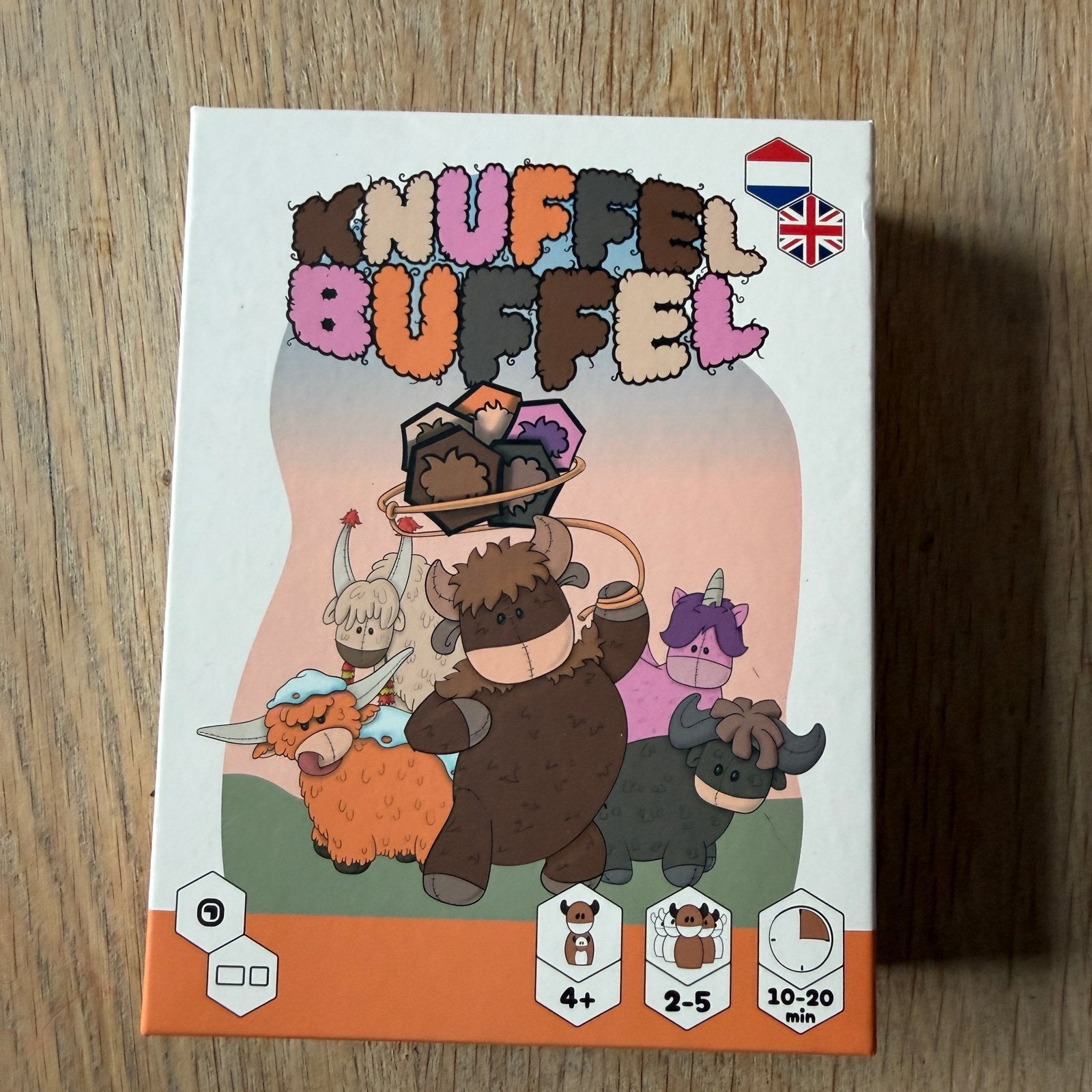 Knuffel Buffel - Nieuw gezelschapsspel, Drie of vier spelers, Ophalen of Verzenden, Nieuw