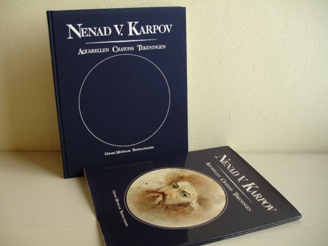 Nenad V. Karpov Aquarellen Crayons Tekeningen, Ophalen of Verzenden, Zo goed als nieuw