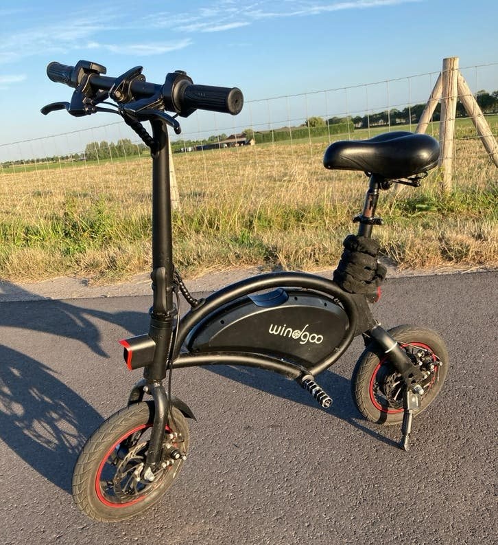 Windgoo B3 elektrische fiets - Zo goed als nieuw, Minder dan 30 km per accu, Zo goed als nieuw, Minder dan 47 cm, Ophalen