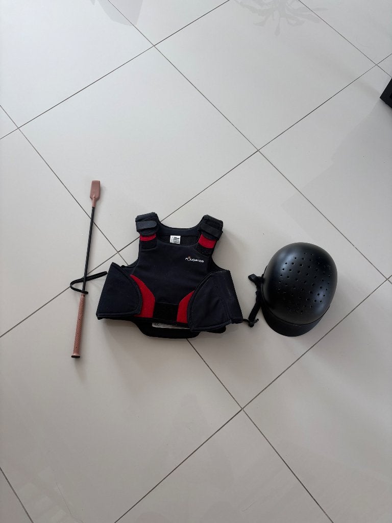 Fouganza (Decathlon) Riding Kit Child, Dieren en Toebehoren, Paardrijkleding, Ophalen, Kinderen, Dressuur, Zo goed als nieuw