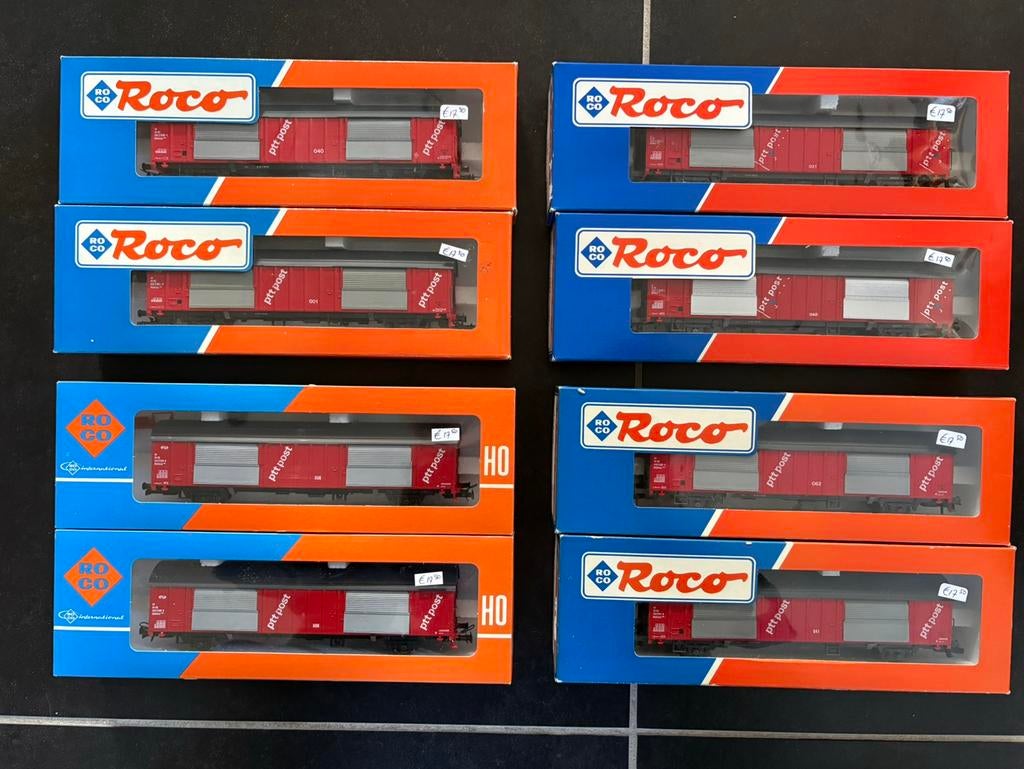 Roco PTT postwagens, Gelijkstroom, Verzenden, Wagon, Roco