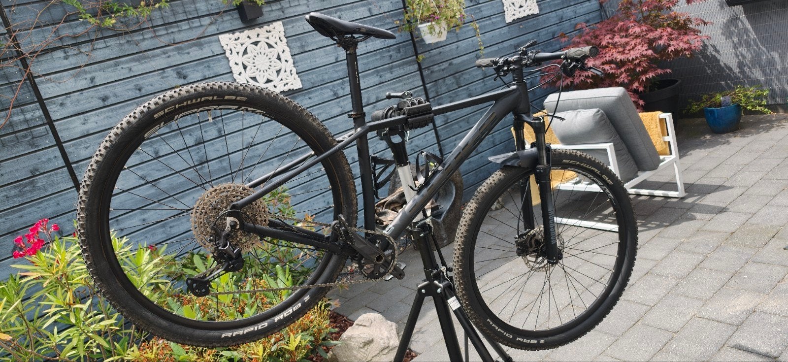 Mooie Sensa Merano Evo stealthlook. M (17"), Fietsen en Brommers, Fietsen | Mountainbikes en ATB, Hardtail, Heren, Zo goed als nieuw