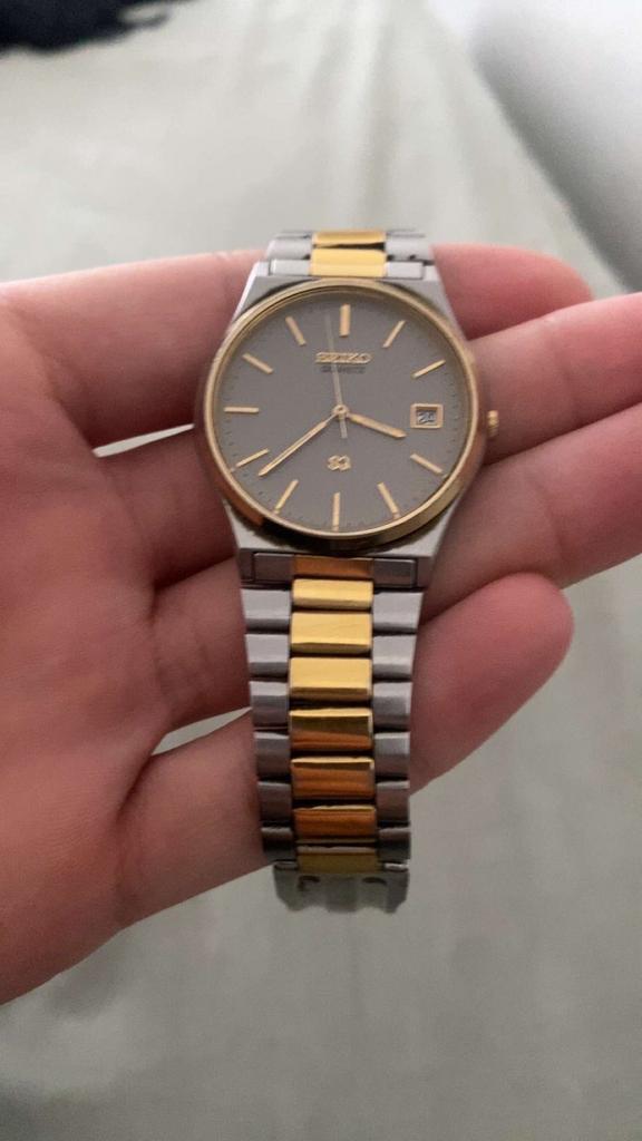 Seiko Quartz, Sieraden, Tassen en Uiterlijk, Horloges | Dames, Gebruikt, Polshorloge, Ophalen of Verzenden, Seiko