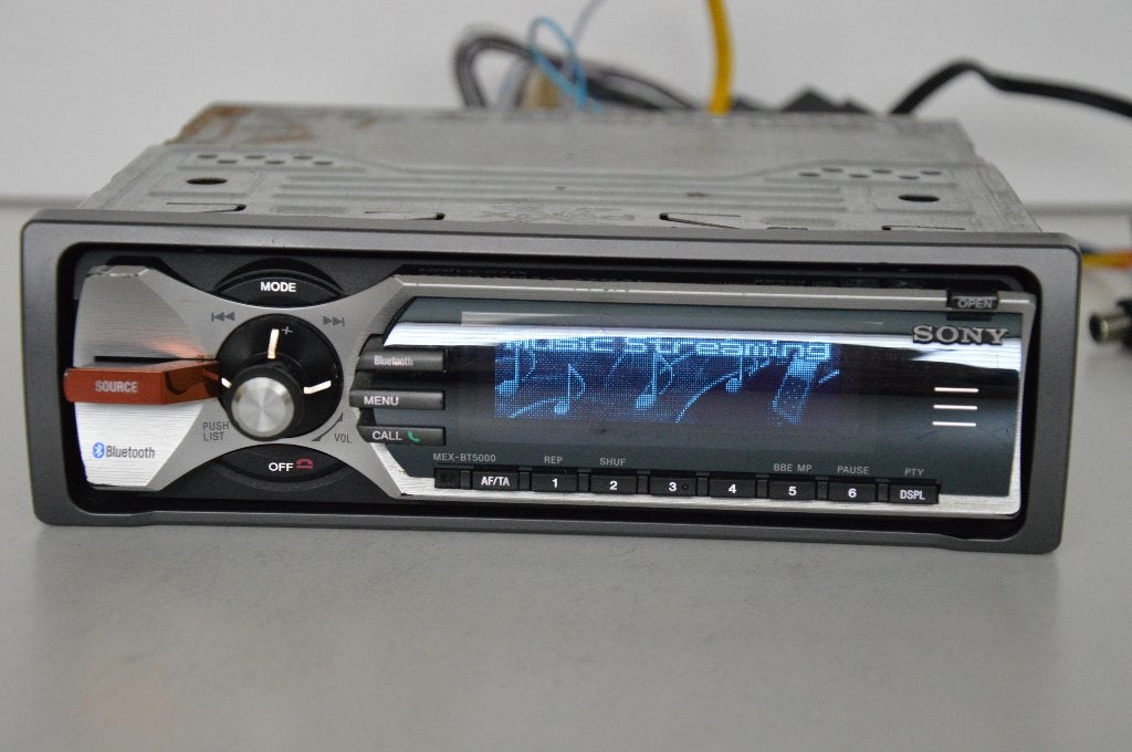 SONY  MEX-BT5000  MP3  BLUETOOTH  RDS, Ophalen of Verzenden, Zo goed als nieuw