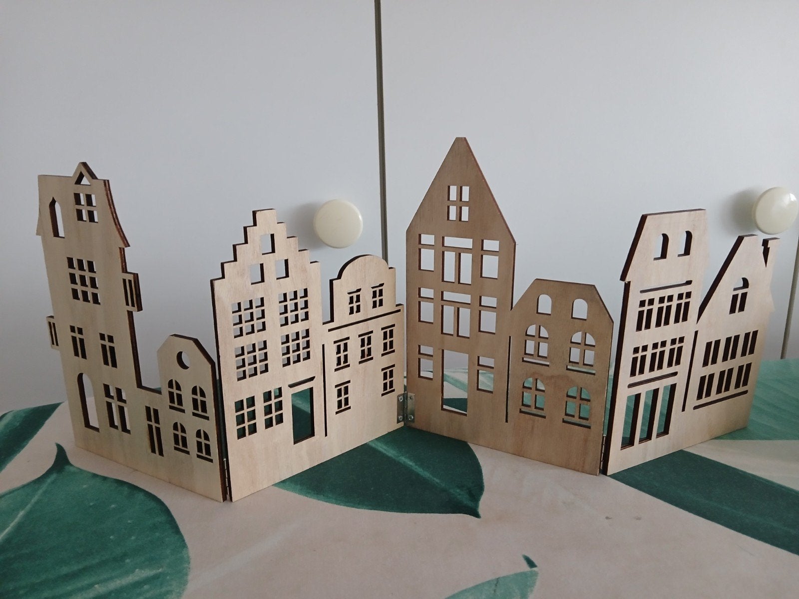 leuke houten raamdecoratie, Ophalen, Nieuw