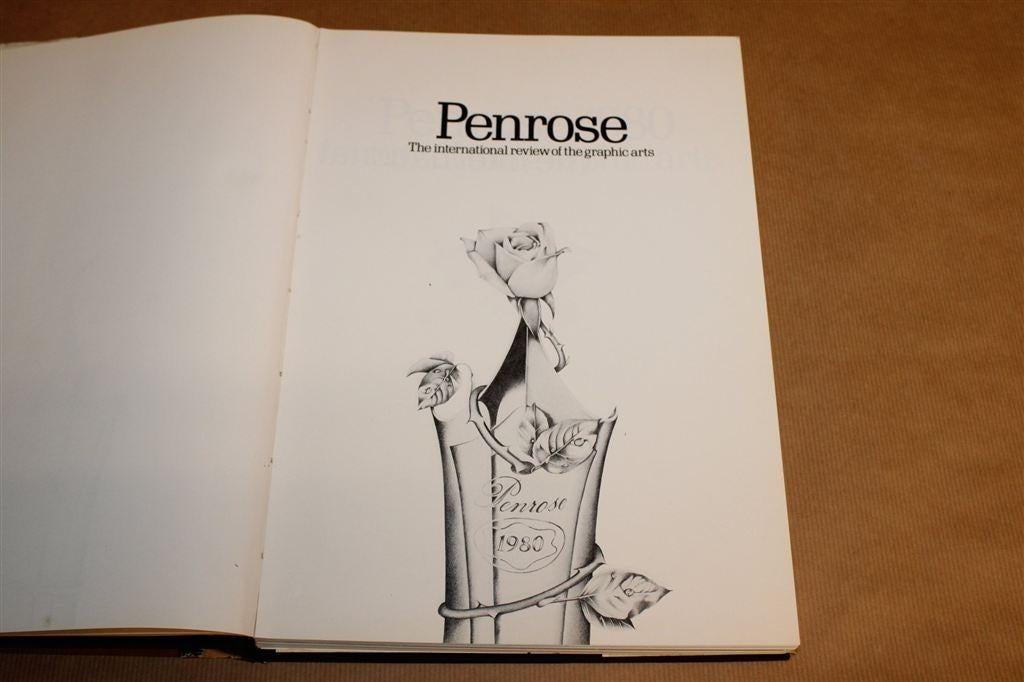 Penrose — International Review of Graphic Arts [1980], Ophalen of Verzenden, Gelezen, Grafische vormgeving