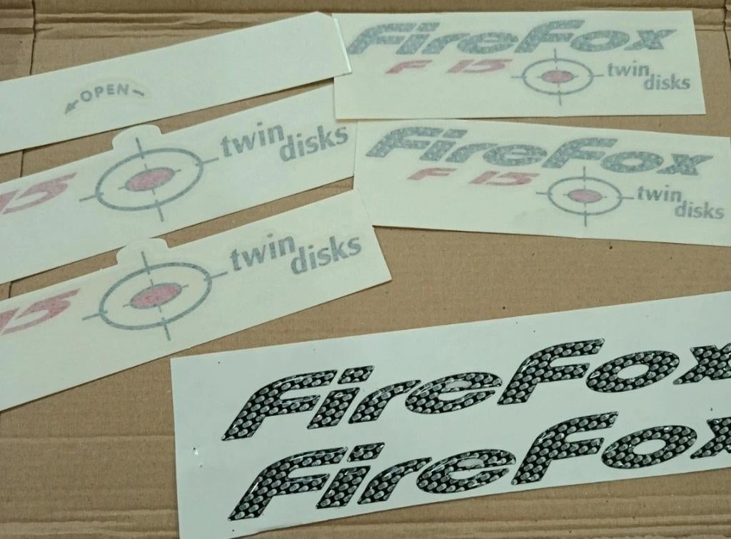 Malaguti firefox f15 stickerset (nos)., Fietsen en Brommers, Ophalen of Verzenden, Nieuw, Overige typen, Overige merken