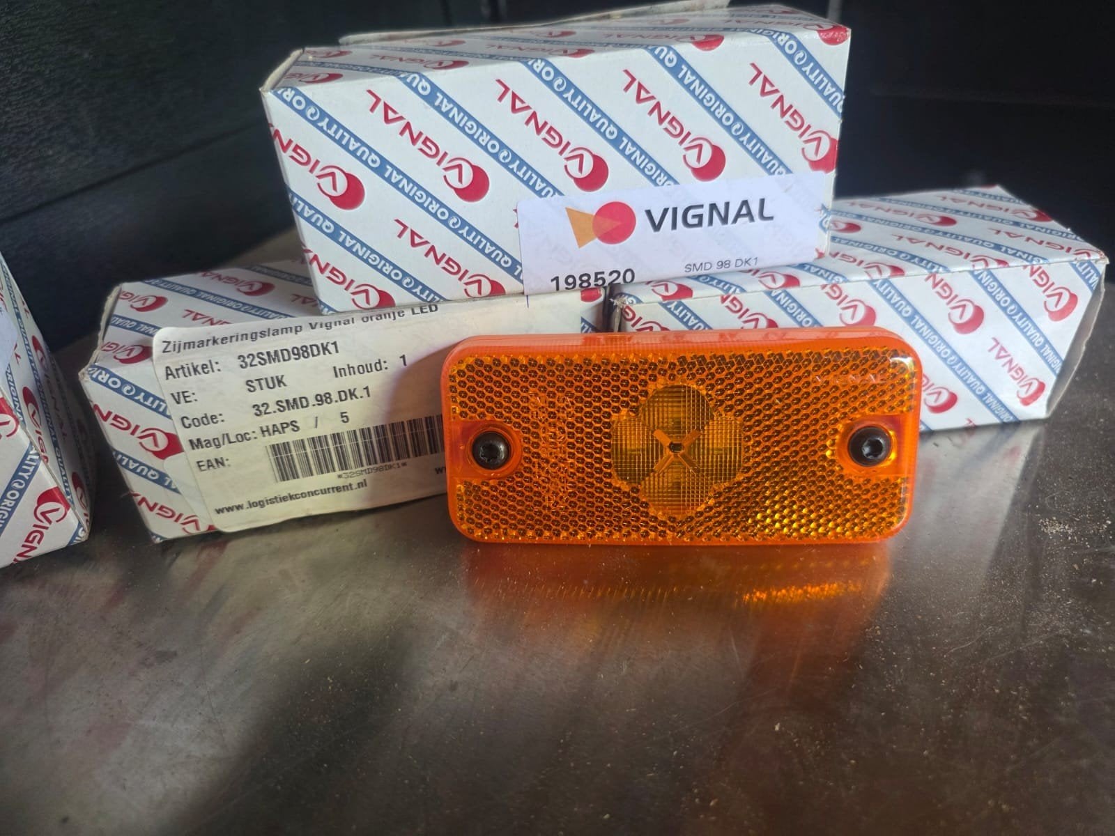 Zijmarkeringslamp Vignal oranje LED 28V, Ophalen of Verzenden, Nieuw, Overige automerken