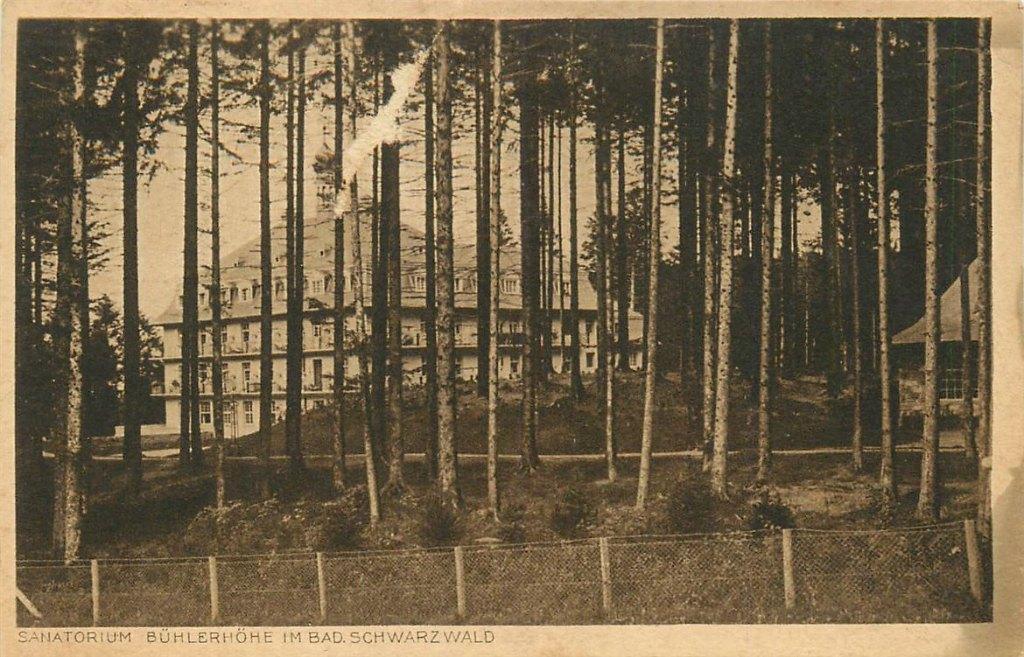 701-437-013 Sanatorium Bühlerhöhe, Verzamelen, Ansichtkaarten | Buitenland, Duitsland, Voor 1920, Verzenden