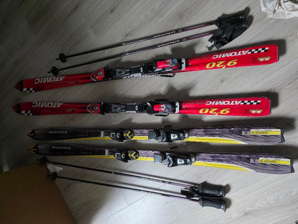 Skischoenen en ski's, Sport en Fitness, 160 tot 180 cm, Gebruikt, Schoenen, Ophalen of Verzenden