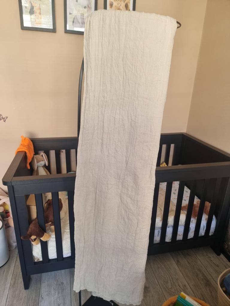Jollein wieghemel sluier, kleur beige izgst, Ophalen of Verzenden, Zo goed als nieuw