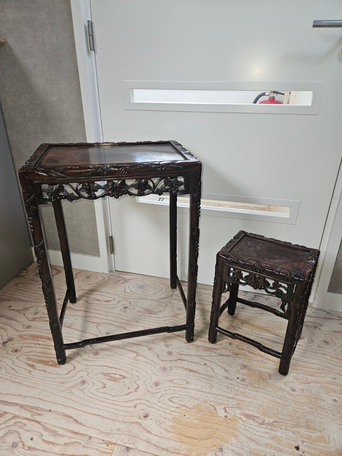 Antieke Chinese Hongmu Tafel - Qing Dynastie, Ophalen