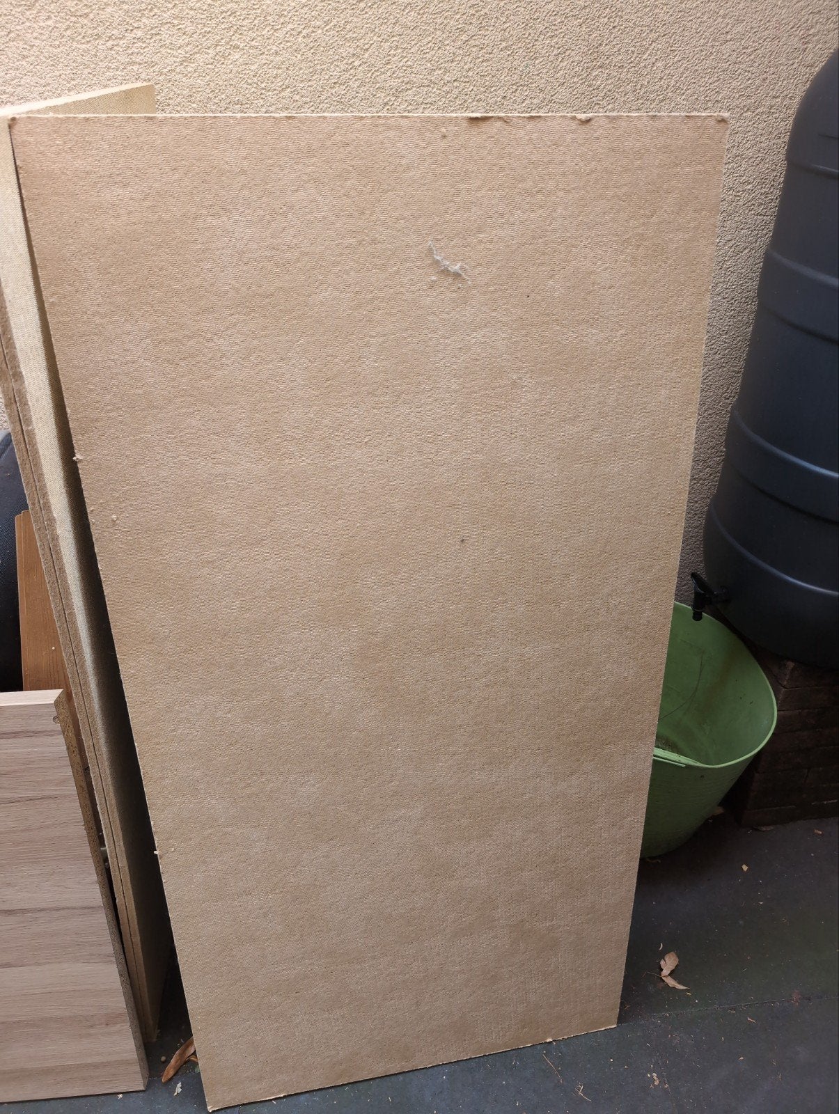 gratis 3 platen hardboard, Ophalen