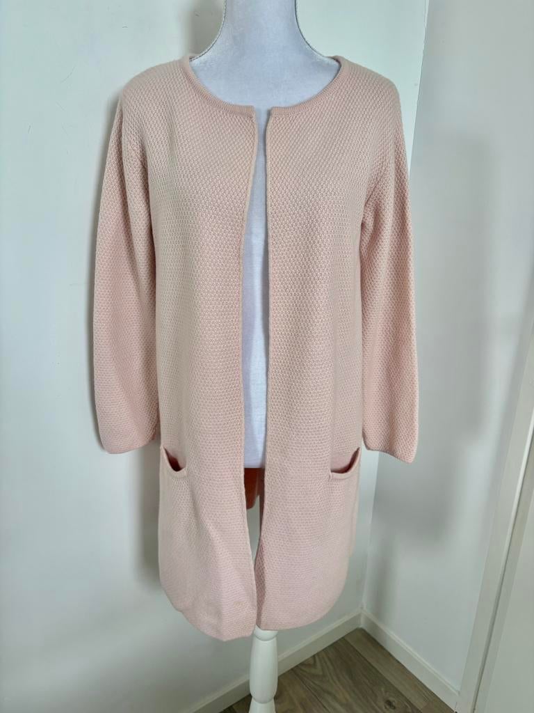 Heerlijk licht-/oudroze vest - maat S - Sibin Linnebjerg, Ophalen of Verzenden, Zo goed als nieuw, Maat 36 (S), Roze