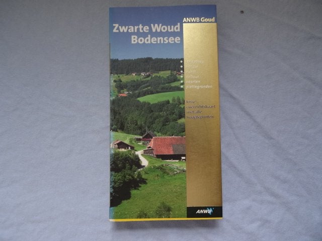 anwb reisgids Zwarte Woud en Bodensee/ gouden serie, Boeken, Europa, Ophalen of Verzenden, Zo goed als nieuw, Reisgids of -boek