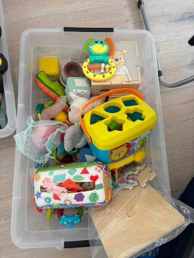 Babyspeelgoed inclusief box, Ophalen of Verzenden, Zo goed als nieuw, Overige typen
