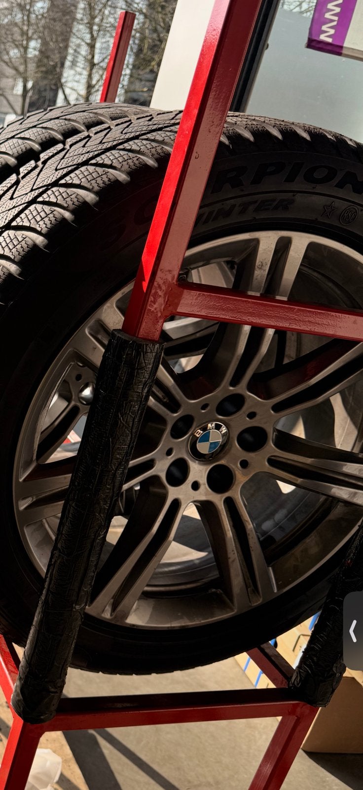 Bmw x5 g05 20inch velgen met winterbanden, Auto-onderdelen, Ophalen, Velg(en), 275 mm, Winterbanden