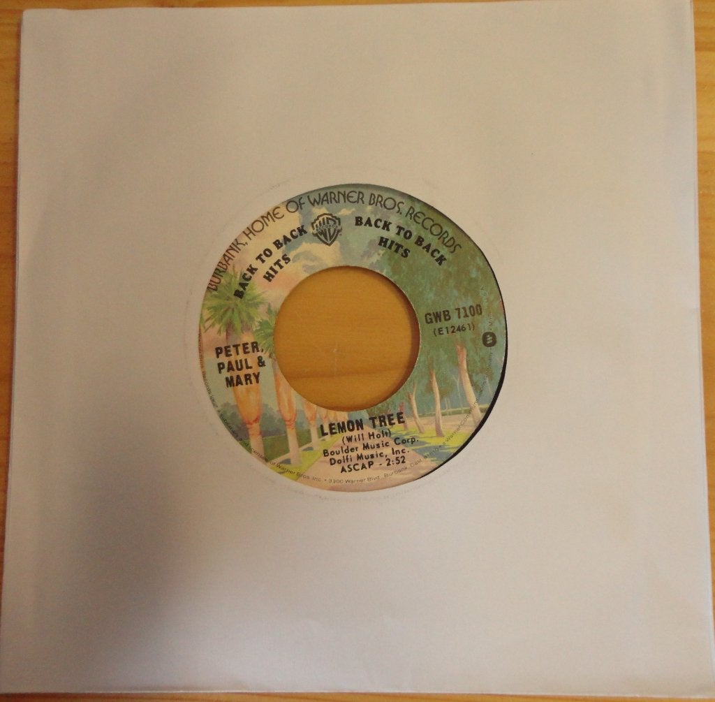 Peter Paul & Mary > Lemon tree, Ophalen of Verzenden, Gebruikt, 7 inch, Pop