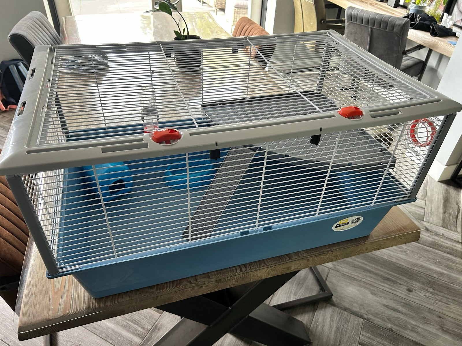Hamsterkooi zgan, Ophalen of Verzenden, Zo goed als nieuw