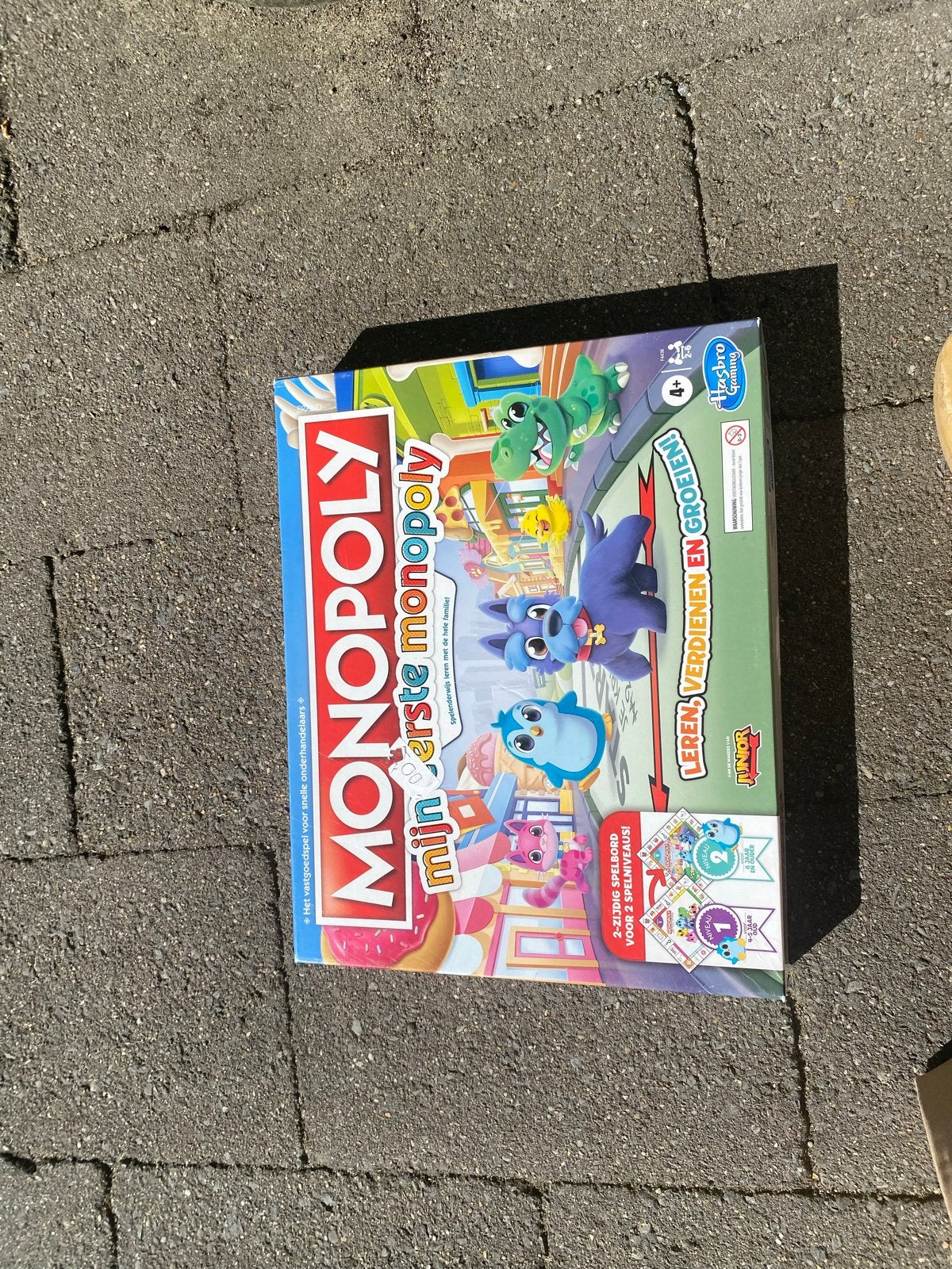 Monopoly Mijn Eerste Monopoly - Leuk familiespel!, Hobby en Vrije tijd, Gezelschapsspellen | Bordspellen, Een of twee spelers