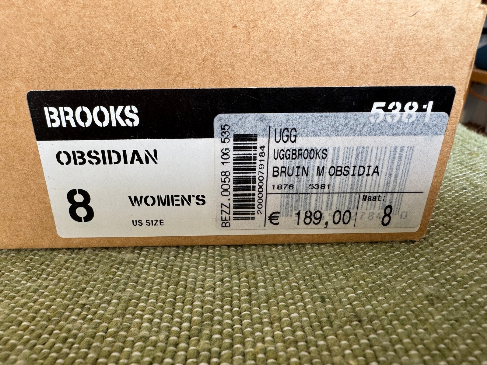 UGG Obsidian laarzen - Maat 39 - Bruin - Zo goed als nieuw, Ophalen of Verzenden, Zo goed als nieuw, Bruin, Lage of Enkellaarzen